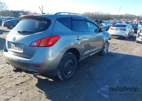 2009 Nissan Murano Sl from USA, damaged, VIN JN8AZ18W49W209619